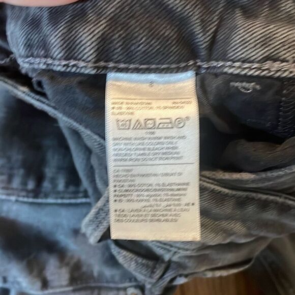Old Navy power straight high rise button fly jeans size 8 - Picture 8 of 11